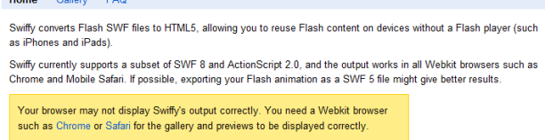 Como convertir Flash en HTML5